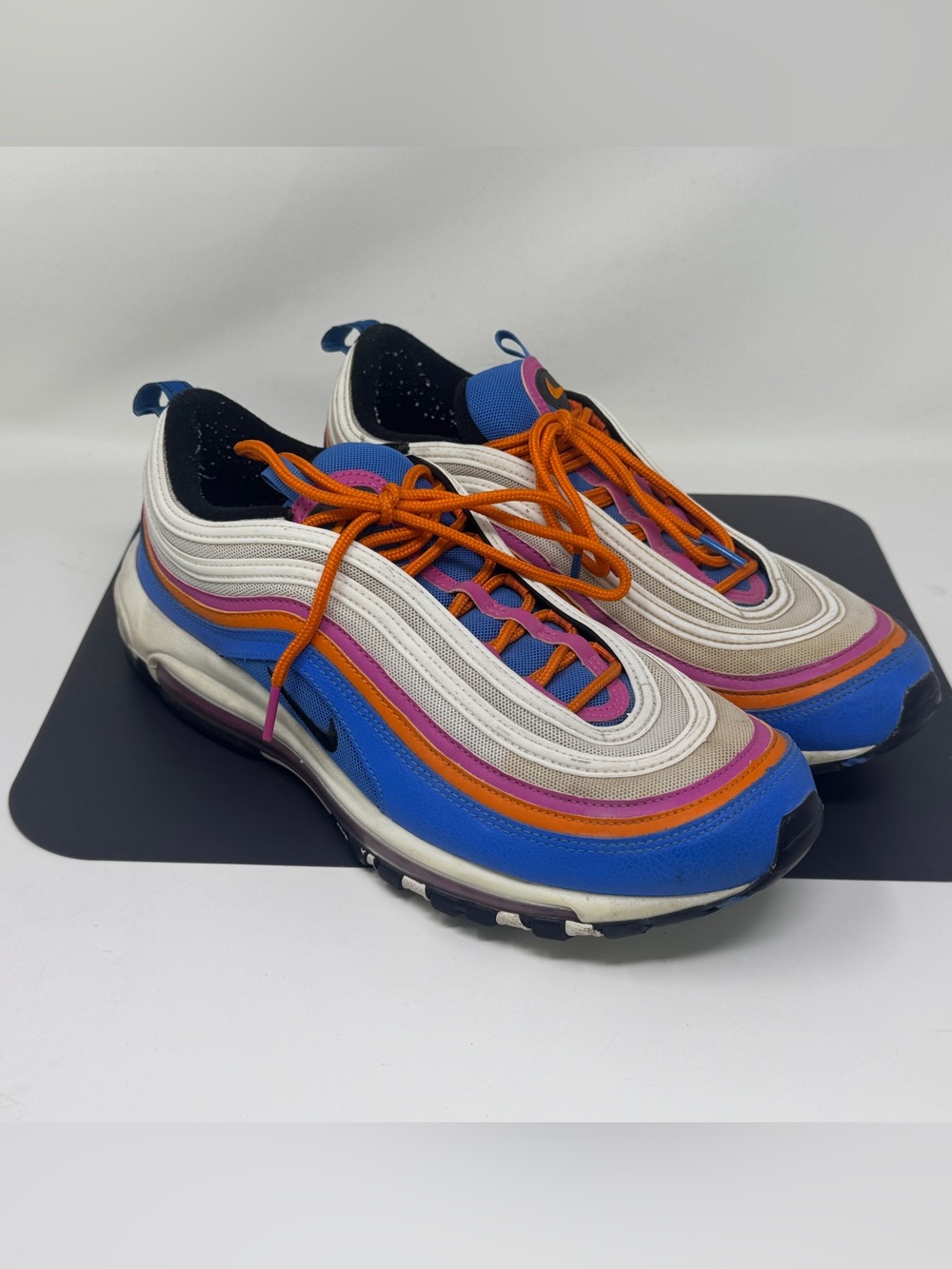 Nike Air Max 97 Active Fuchsia Running Shoes Men’s Size 12 CW6992-100